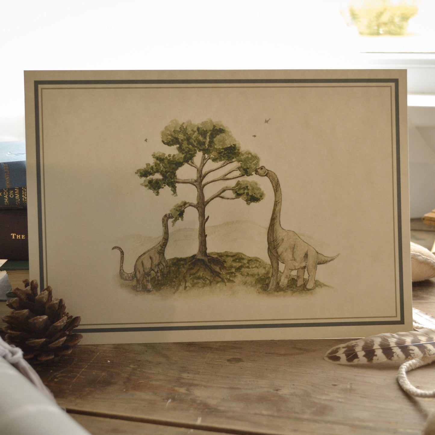 Dinosaur Discovery 2 Children's Art Print