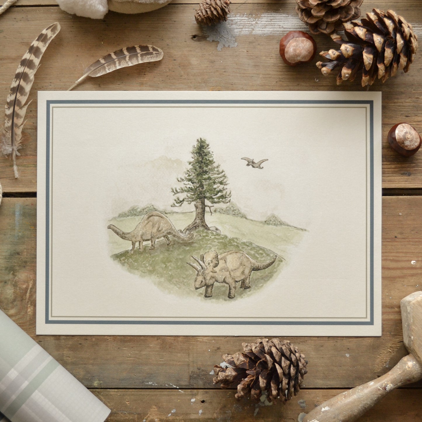Dinosaur Discovery Children's Art Print