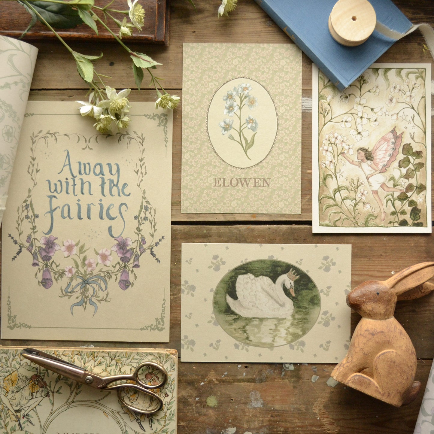 Cuckoo Flower Fairy Children's Art Print