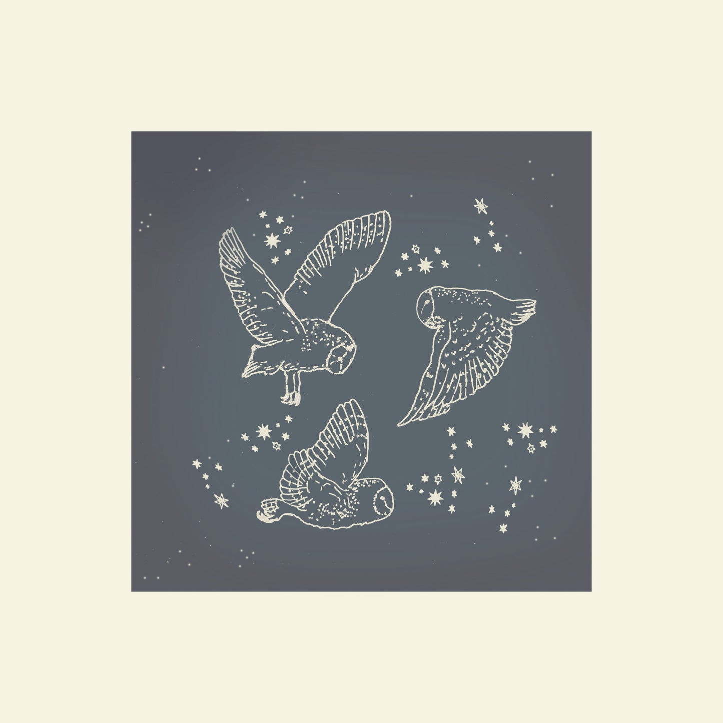 Night Owls Children's Art Print