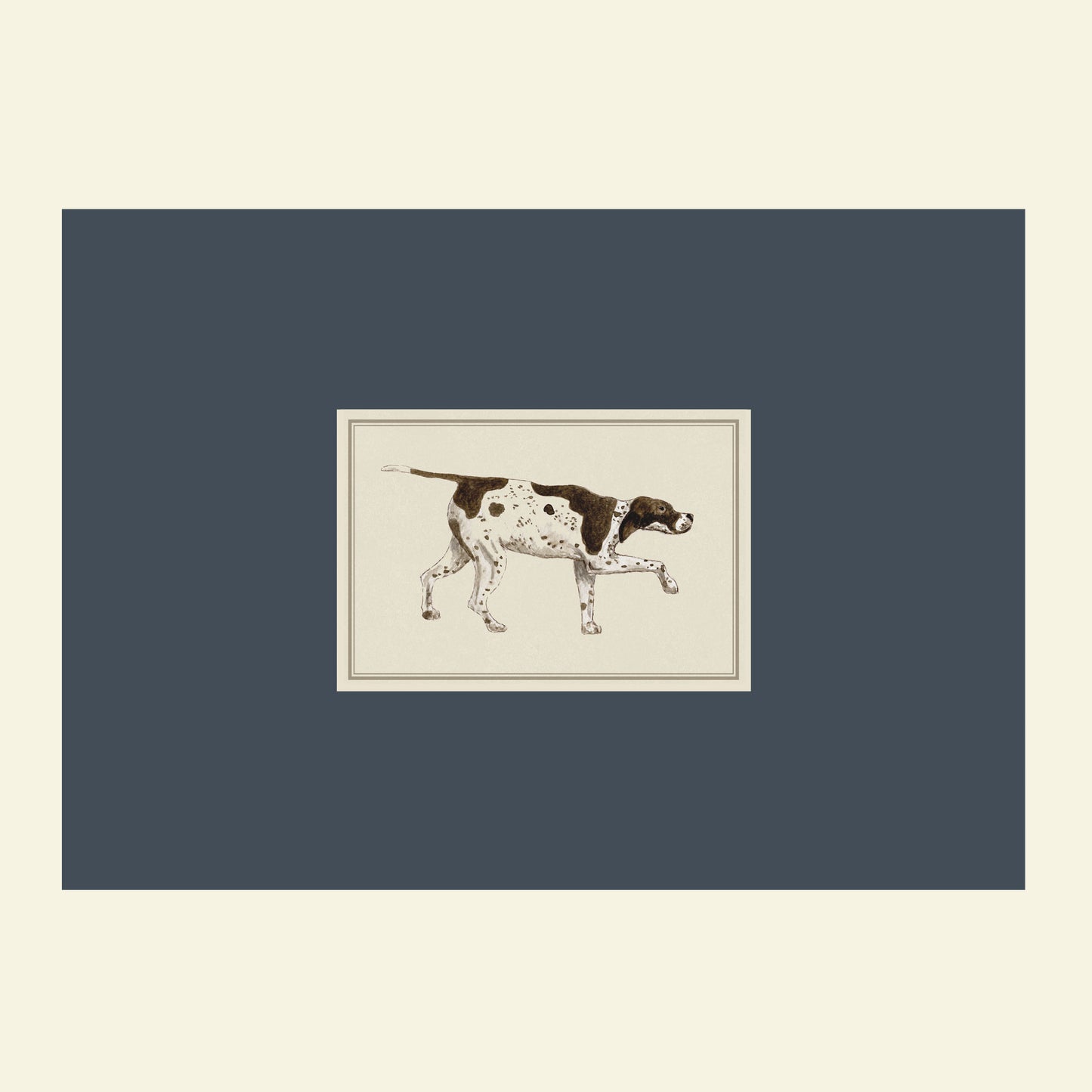Heritage Pointer Dog Children's Art Print