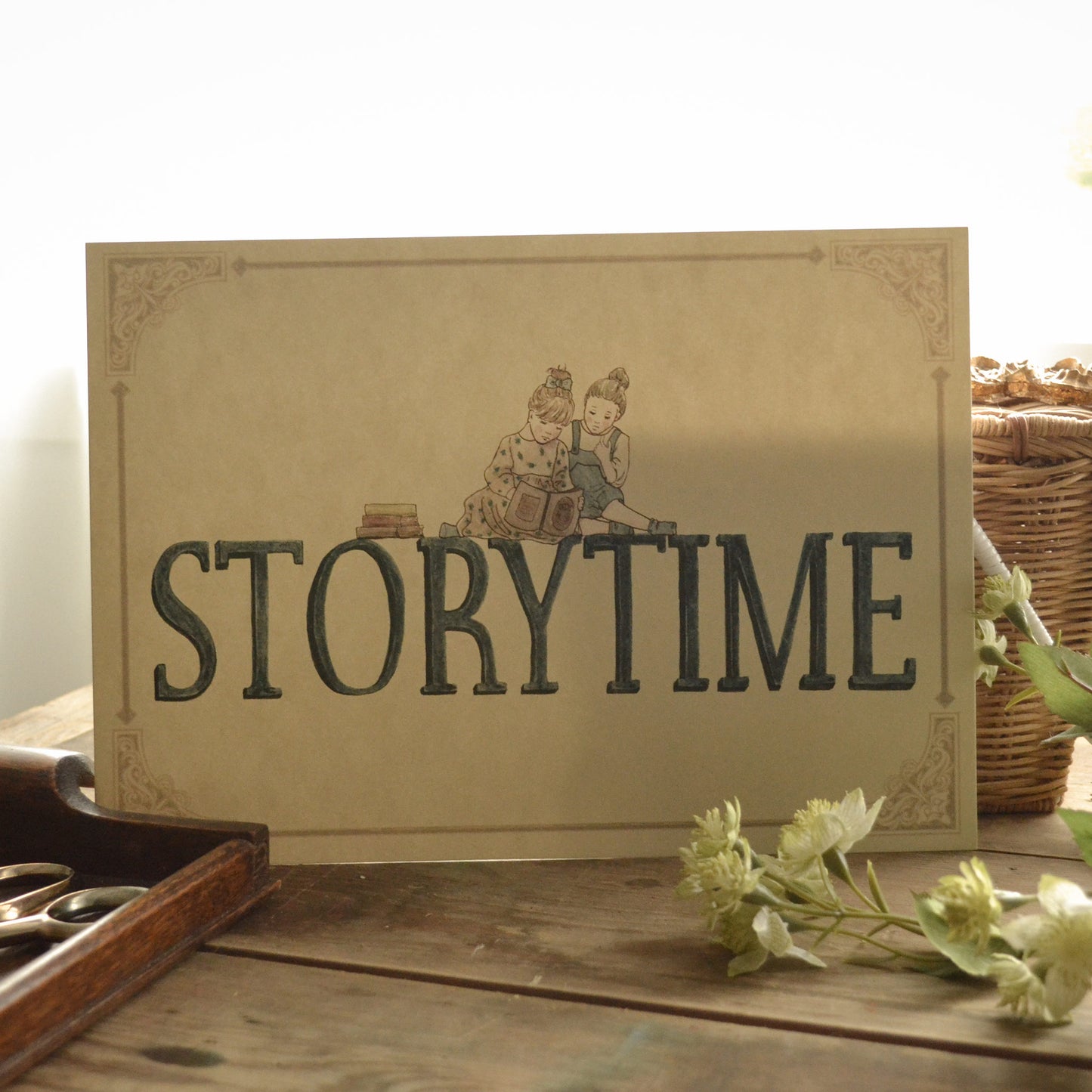Storytime Children's Art Print