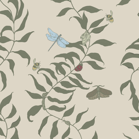 BUGS IN THE WILLOW WALLPAPER