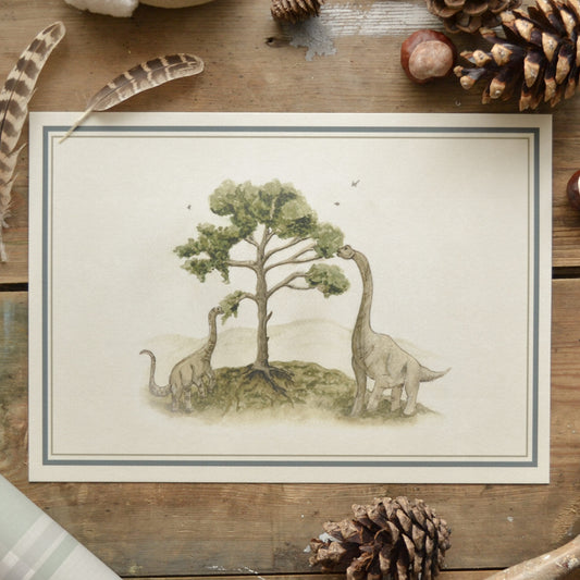 Dinosaur Discovery 2 Children's Art Print