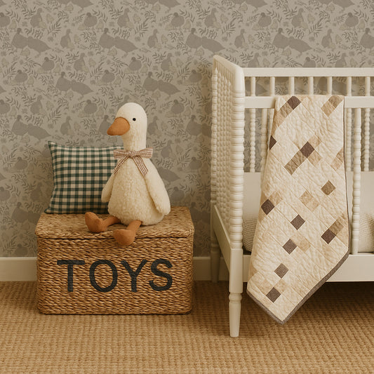 Little Duck Family Wallpaper