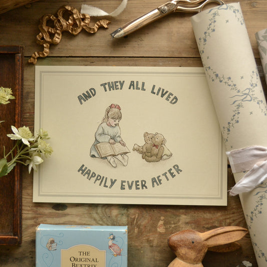 'Happily Ever After' Children's Art Print