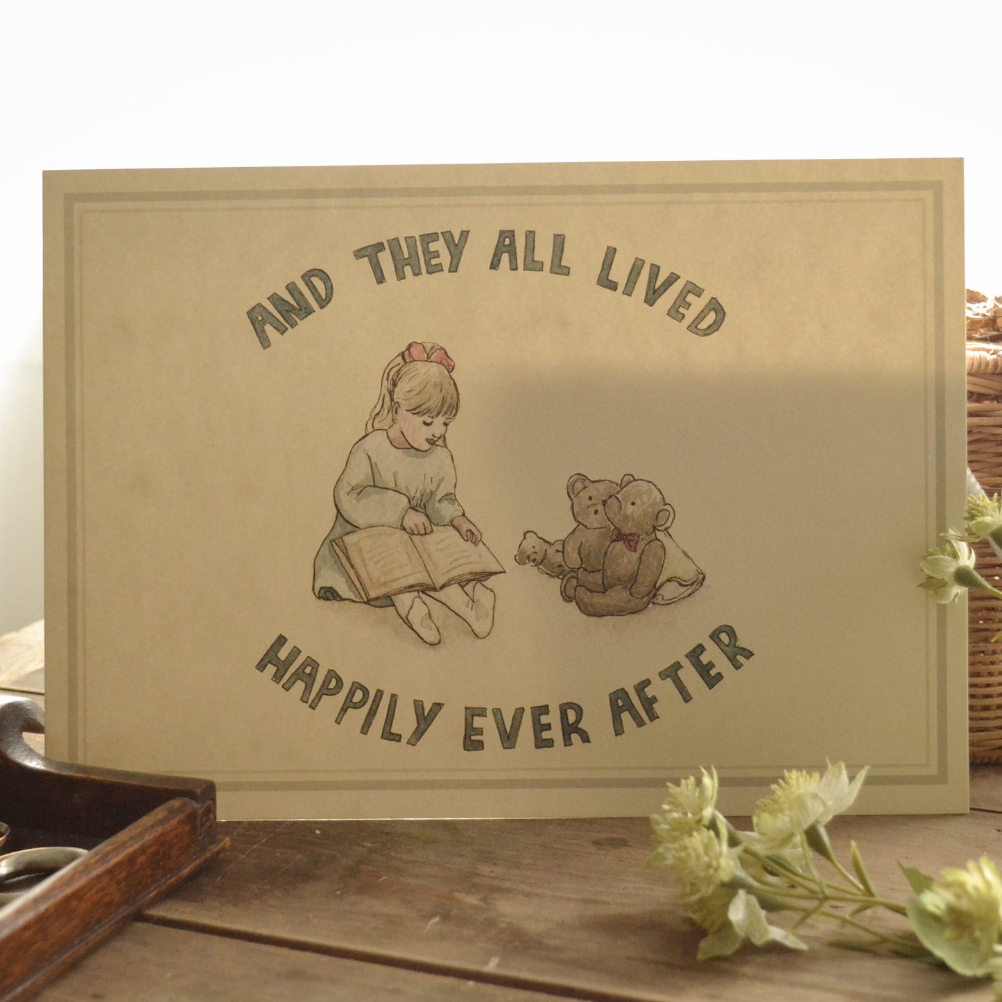 'Happily Ever After' Children's Art Print