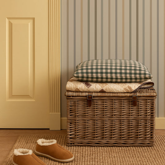 Vintage Multi-stripe Wallpaper